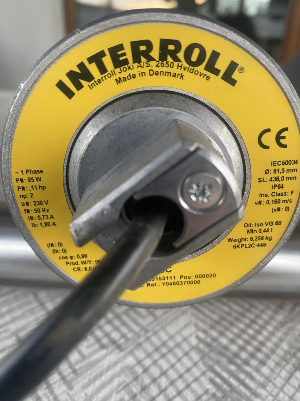 Elektro-Bęben INTERROLL A/S 2650 HVIDOVRE